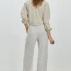 Pantalon à jambes larges et toucher doux Pantalon à jambes larges et toucher doux