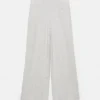 Pantalon à jambes larges et toucher doux Pantalon à jambes larges et toucher doux