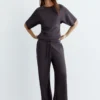 Pantalon large au toucher doux Pantalon large au toucher doux