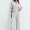 Pantalon large au toucher doux Pantalon large au toucher doux