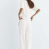 Pantalon large au toucher doux Pantalon large au toucher doux