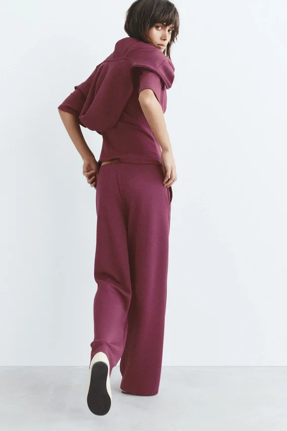 Pantalon large au toucher doux Pantalon large au toucher doux