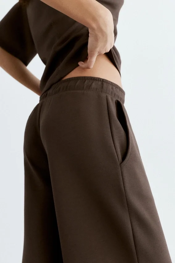 Pantalon large au toucher doux Pantalon large au toucher doux