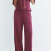 Pantalon large au toucher doux Pantalon large au toucher doux