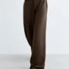 Pantalon large au toucher doux Pantalon large au toucher doux
