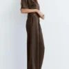 Pantalon large au toucher doux Pantalon large au toucher doux