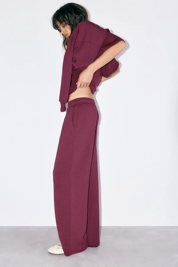 Pantalon large au toucher doux Pantalon large au toucher doux