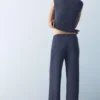 Pantalon large en crêpe Pantalon large en crêpe