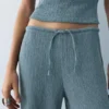 Pantalon large en crêpe Pantalon large en crêpe