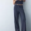 Pantalon large en crêpe Pantalon large en crêpe