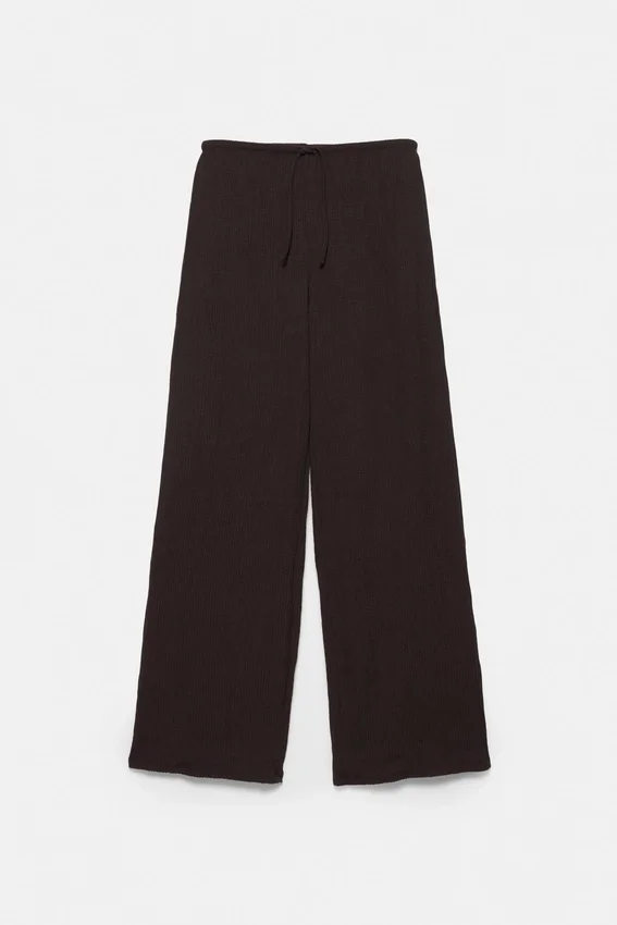 Pantalon large en crêpe Pantalon large en crêpe