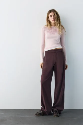 Pantalon élégant à pinces
