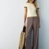 Pantalon élégant à pinces Pantalon élégant à pinces
