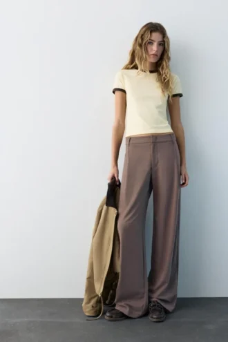 Pantalon élégant à pinces