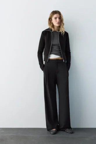 Pantalon élégant à pinces
