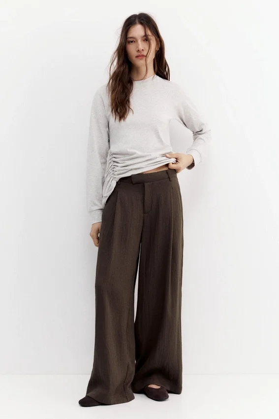 Pantalon élégant à pinces Pantalon élégant à pinces