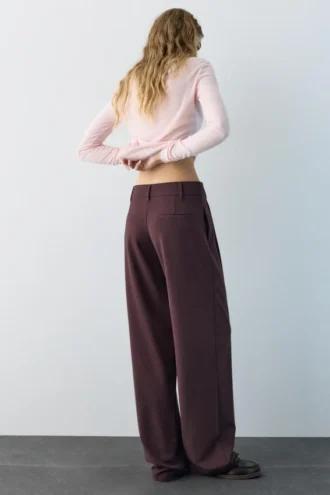 Pantalon élégant à pinces