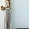 Pantalon élégant à pinces Pantalon élégant à pinces