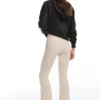 Pantalon évasé au toucher doux Pantalon évasé au toucher doux