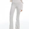 Pantalon évasé au toucher doux Pantalon évasé au toucher doux