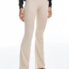 Pantalon évasé au toucher doux Pantalon évasé au toucher doux