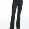 Pantalon évasé au toucher doux Pantalon évasé au toucher doux