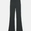 Pantalon évasé au toucher doux Pantalon évasé au toucher doux