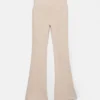 Pantalon évasé au toucher doux Pantalon évasé au toucher doux