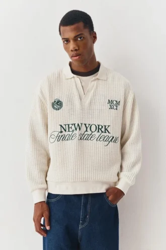 Polos brodés « New York »