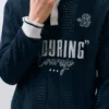 Polos de football en tricot à motif graphique