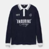 Polos de football en tricot à motif graphique