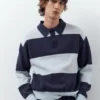 Polos en maille à empiècements