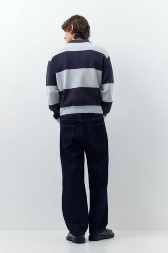 Polos en maille à empiècements