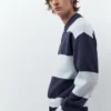 Polos en maille à empiècements