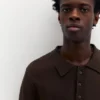 Polos en maille à manches courtes Polos en maille à manches courtes