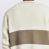Polos en maille à manches longues avec détail textuel