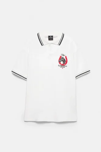 Polos à manches courtes avec motif cheval