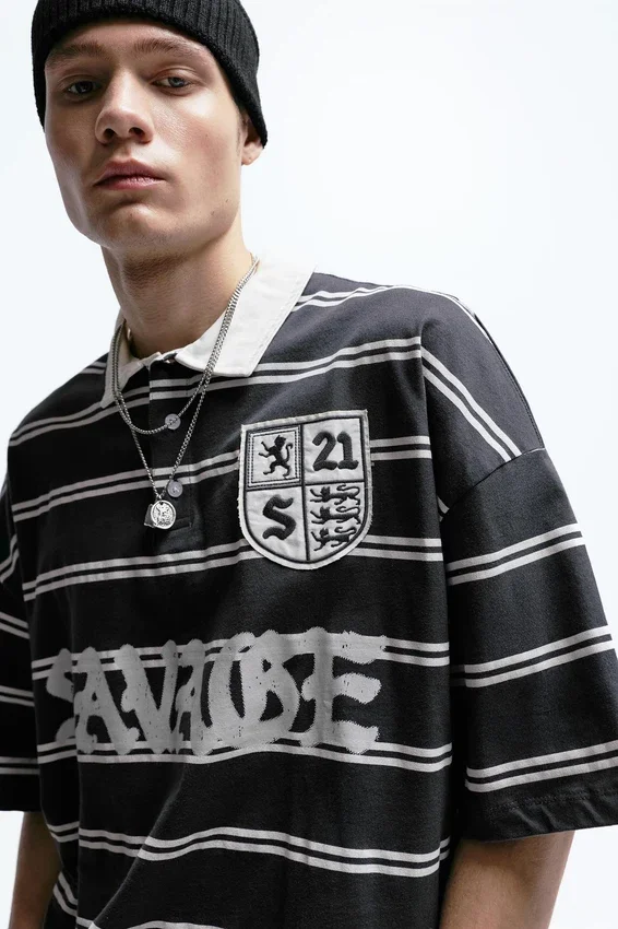 Polos rayés 21 Savage Polos rayés 21 Savage