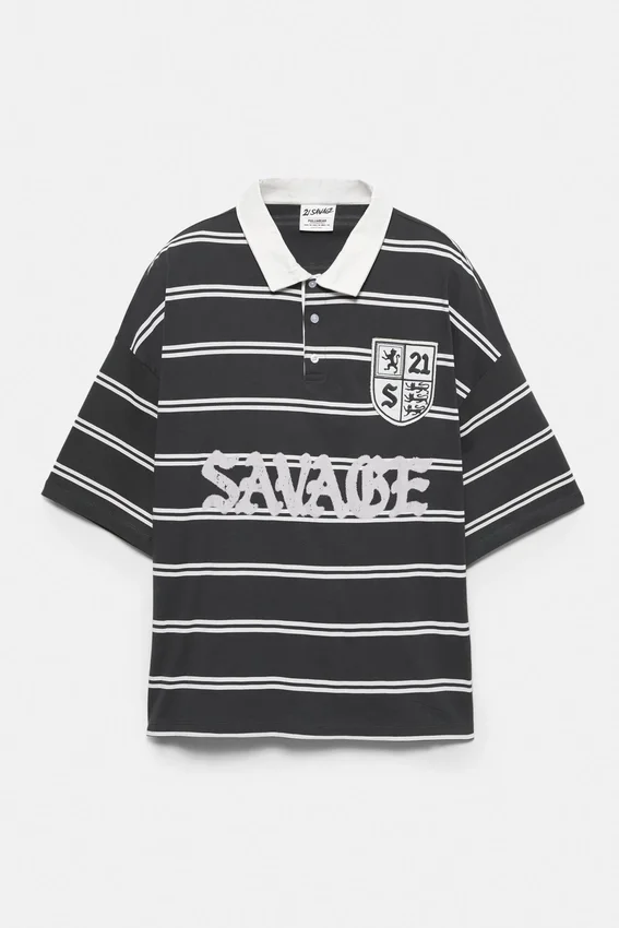 Polos rayés 21 Savage Polos rayés 21 Savage