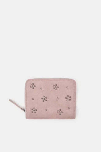 Portefeuille à clous en forme de fleur