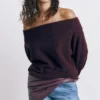 Pull Bardot en maille douce Pull Bardot en maille douce