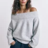 Pull Bardot en maille douce Pull Bardot en maille douce