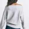 Pull Bardot en maille douce Pull Bardot en maille douce