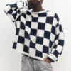 Pull à carreaux STWD