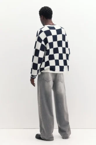 Pull à carreaux STWD