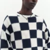 Pull à carreaux STWD