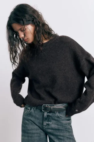 Pull en maille basique