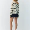 Pull en maille fine asymétrique Pull en maille fine asymétrique