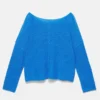 Pull en maille fine asymétrique