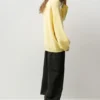 Pull oversize à ourlet asymétrique Pull oversize à ourlet asymétrique
